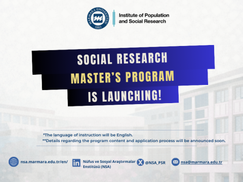 Social Research Master's Program Is Launching!